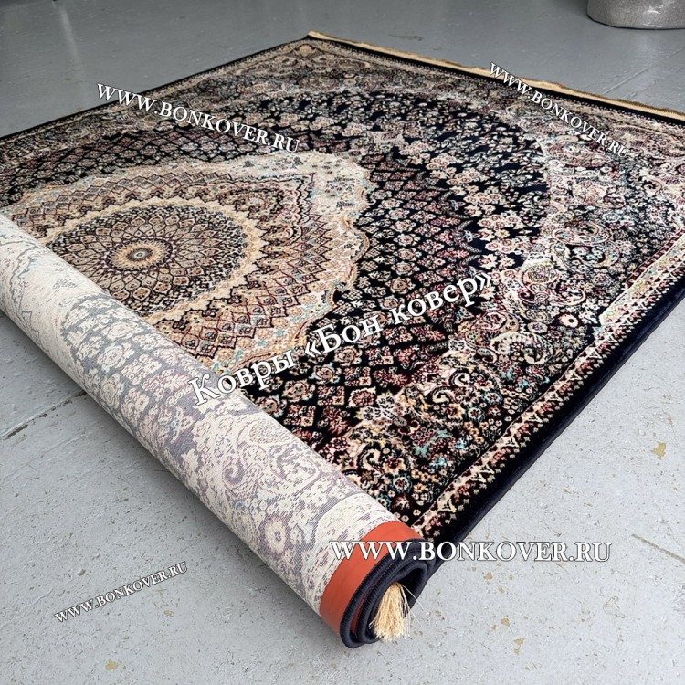 Восточный Ковер Для Гостиной Медальон Дизайн 28765