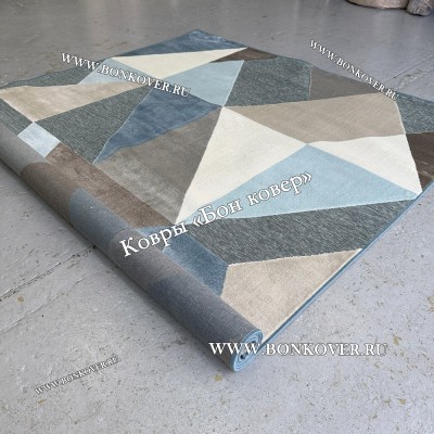 Геометрический Ковер Из Вискозы Дизайн 21617